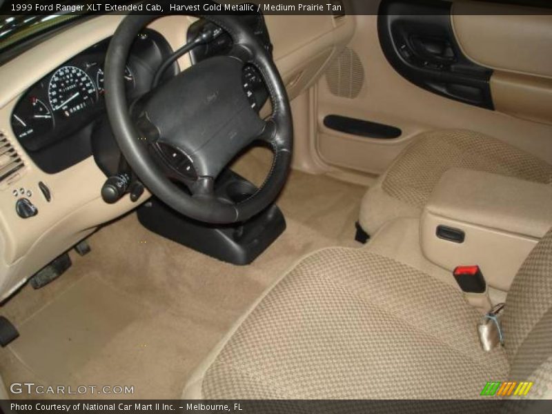 Harvest Gold Metallic / Medium Prairie Tan 1999 Ford Ranger XLT Extended Cab