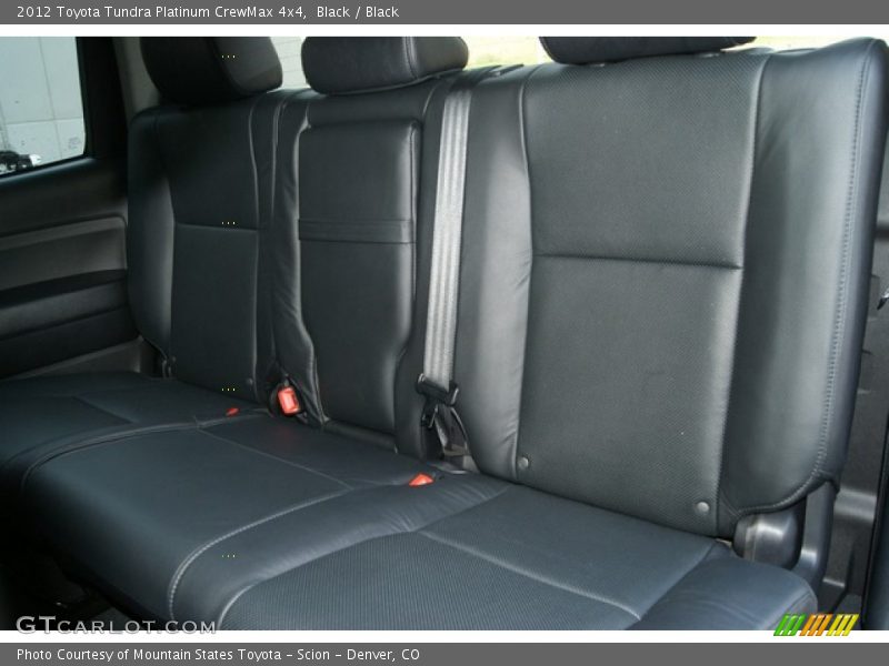 Black / Black 2012 Toyota Tundra Platinum CrewMax 4x4