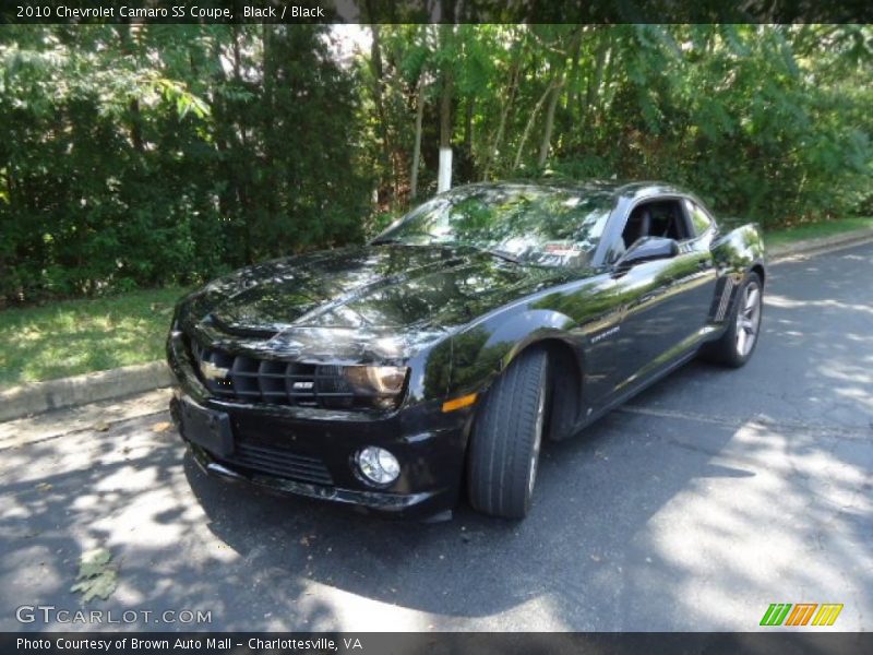 Black / Black 2010 Chevrolet Camaro SS Coupe