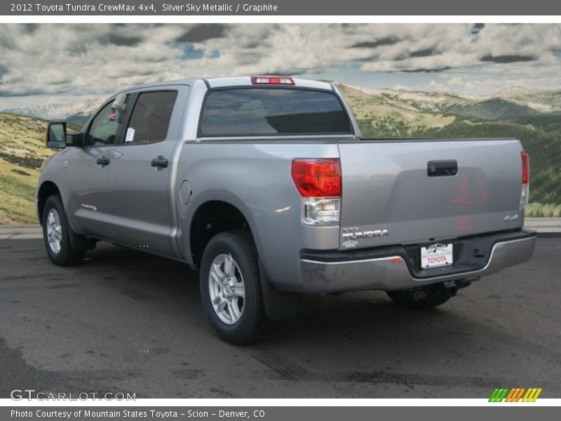 Silver Sky Metallic / Graphite 2012 Toyota Tundra CrewMax 4x4