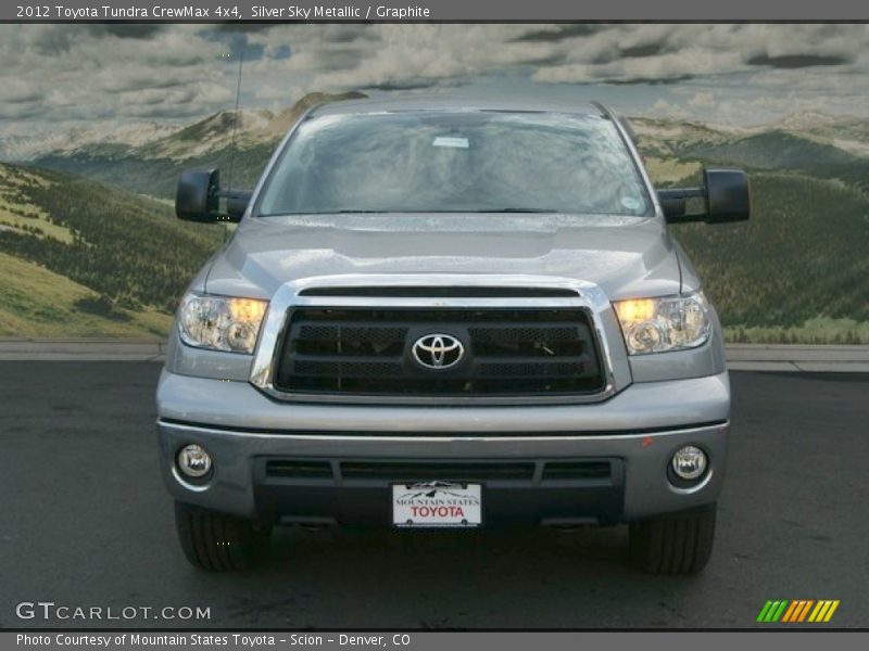 Silver Sky Metallic / Graphite 2012 Toyota Tundra CrewMax 4x4