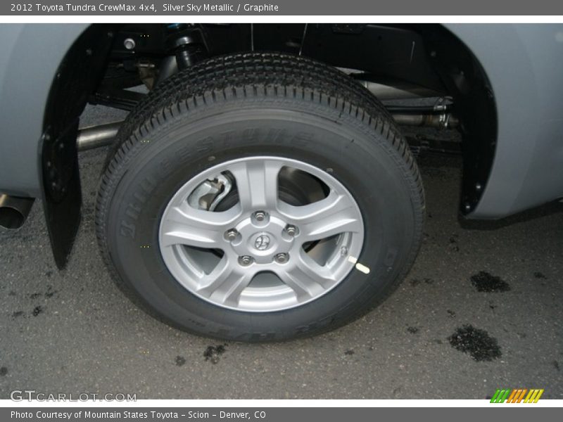 Silver Sky Metallic / Graphite 2012 Toyota Tundra CrewMax 4x4