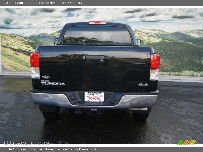 Black / Graphite 2012 Toyota Tundra CrewMax 4x4