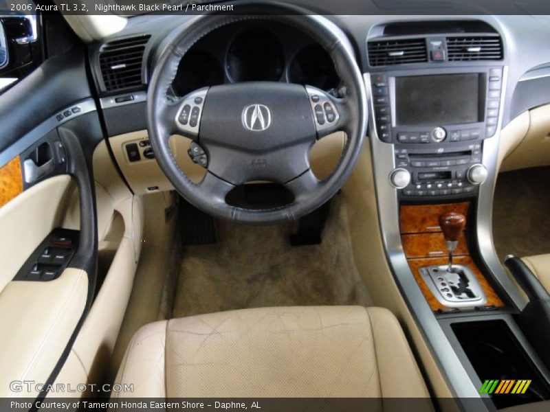 Nighthawk Black Pearl / Parchment 2006 Acura TL 3.2