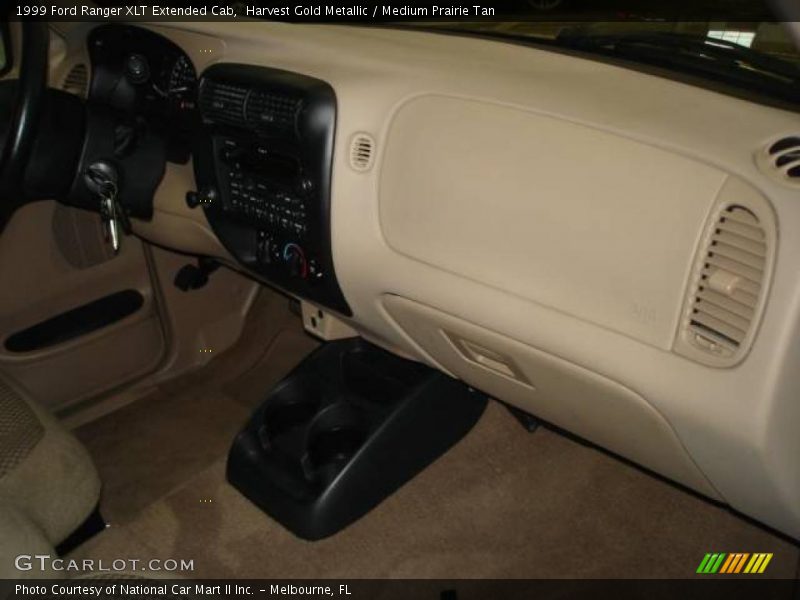 Harvest Gold Metallic / Medium Prairie Tan 1999 Ford Ranger XLT Extended Cab