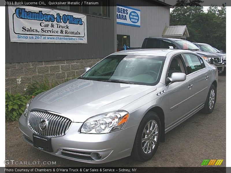 Quicksilver Metallic / Titanium 2011 Buick Lucerne CXL