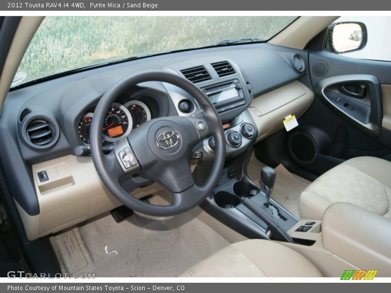 Pyrite Mica / Sand Beige 2012 Toyota RAV4 I4 4WD