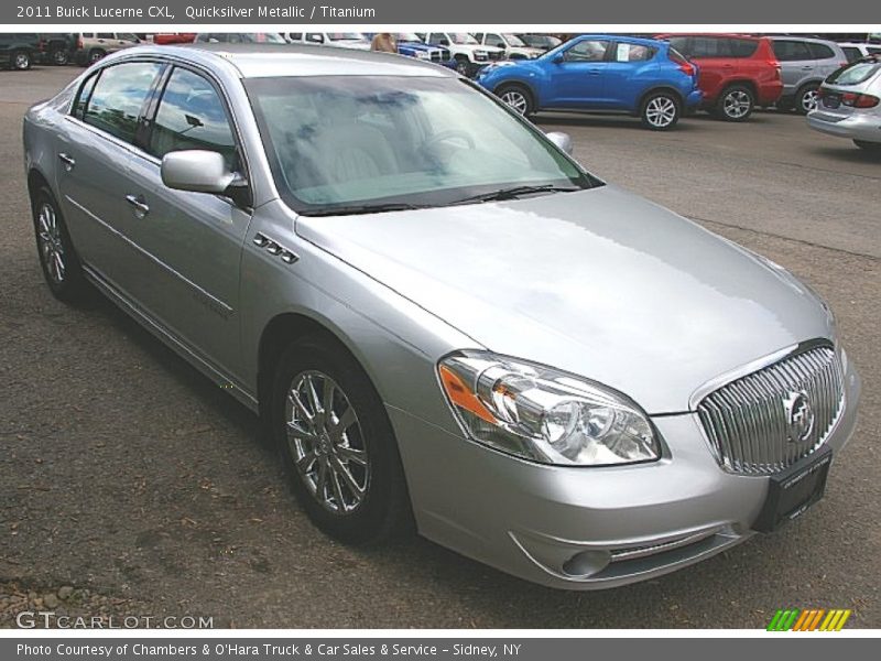 Quicksilver Metallic / Titanium 2011 Buick Lucerne CXL