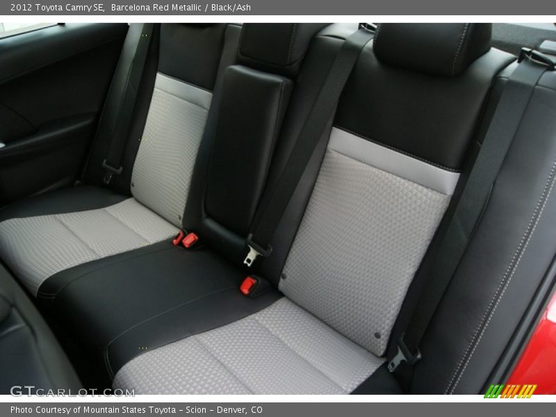 Barcelona Red Metallic / Black/Ash 2012 Toyota Camry SE