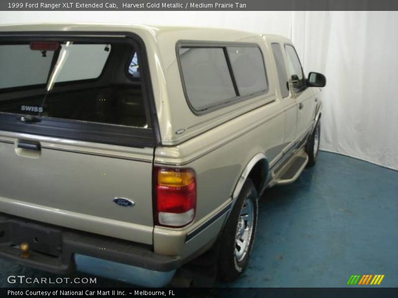 Harvest Gold Metallic / Medium Prairie Tan 1999 Ford Ranger XLT Extended Cab