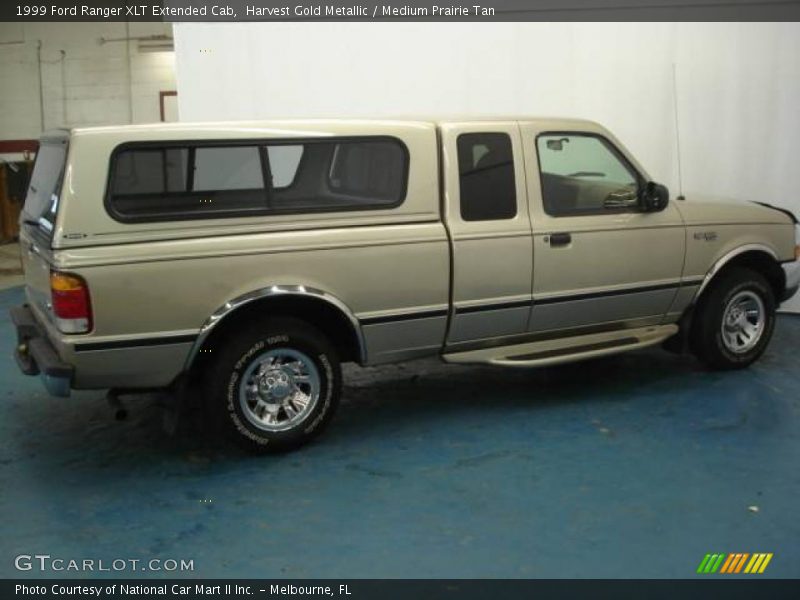 Harvest Gold Metallic / Medium Prairie Tan 1999 Ford Ranger XLT Extended Cab