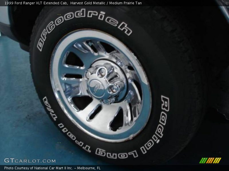 Harvest Gold Metallic / Medium Prairie Tan 1999 Ford Ranger XLT Extended Cab