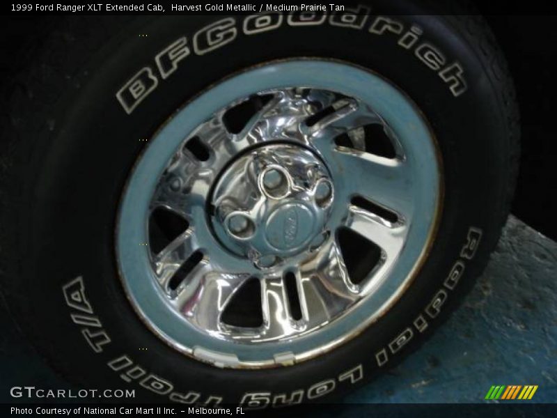 Harvest Gold Metallic / Medium Prairie Tan 1999 Ford Ranger XLT Extended Cab