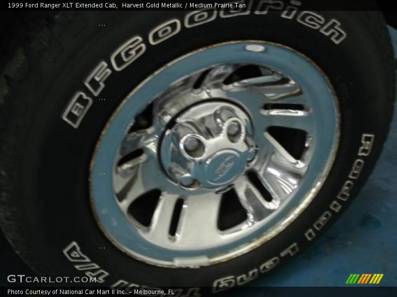 Harvest Gold Metallic / Medium Prairie Tan 1999 Ford Ranger XLT Extended Cab