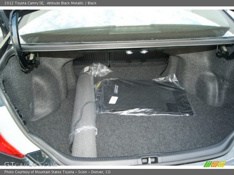 Attitude Black Metallic / Black 2012 Toyota Camry SE