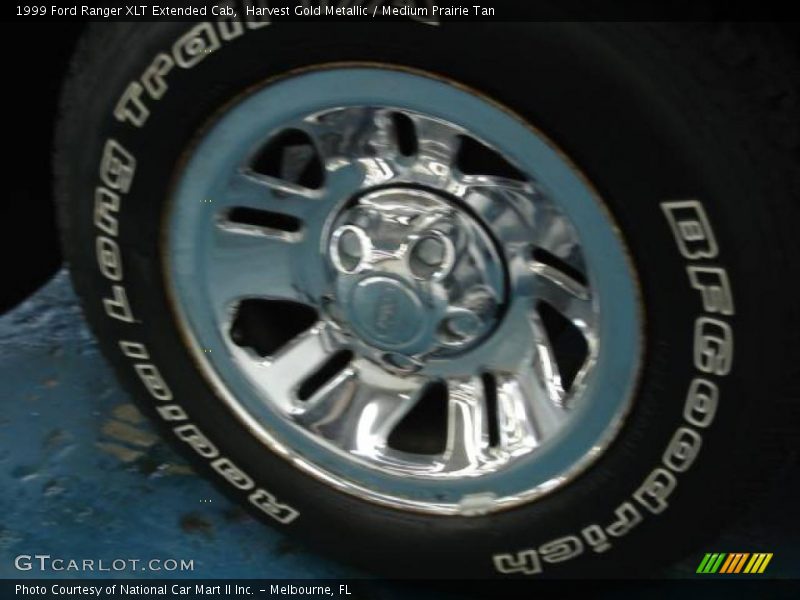 Harvest Gold Metallic / Medium Prairie Tan 1999 Ford Ranger XLT Extended Cab