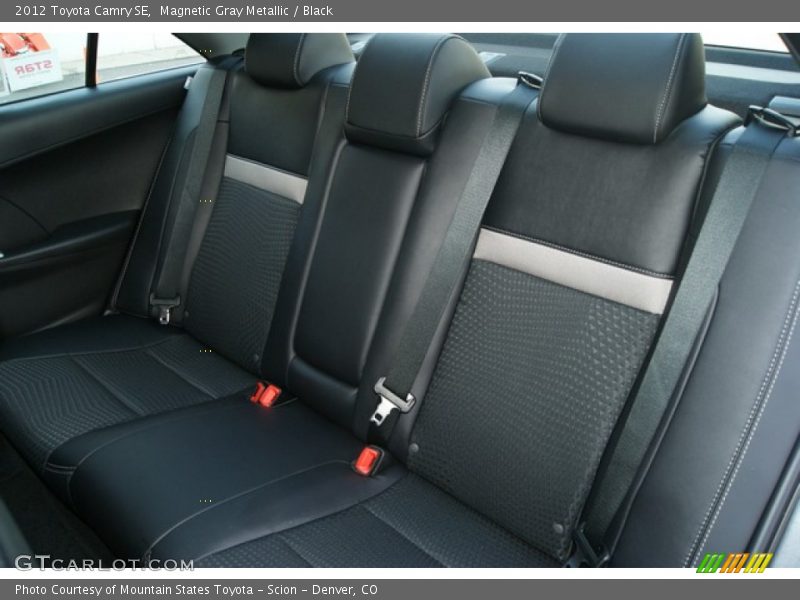 Magnetic Gray Metallic / Black 2012 Toyota Camry SE