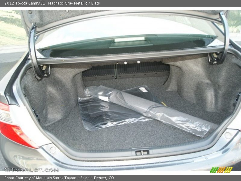 Magnetic Gray Metallic / Black 2012 Toyota Camry SE