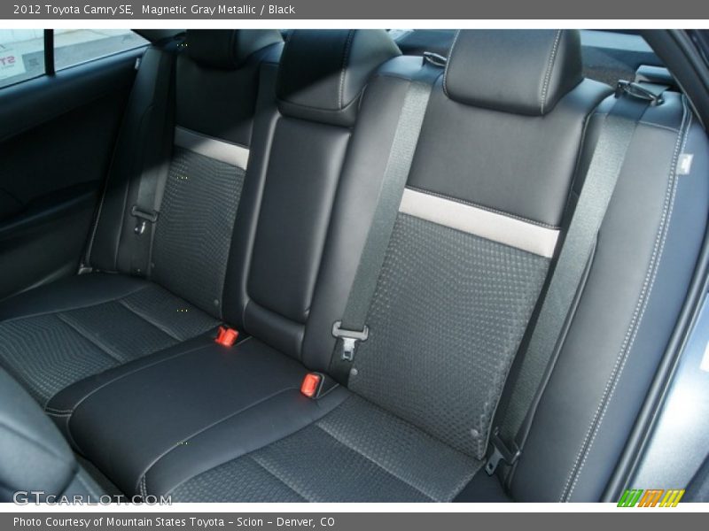 Magnetic Gray Metallic / Black 2012 Toyota Camry SE