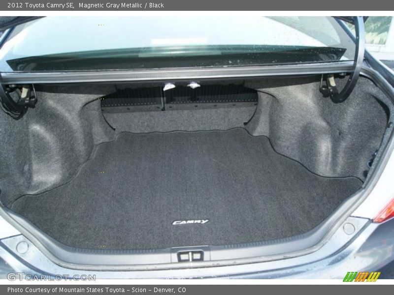 Magnetic Gray Metallic / Black 2012 Toyota Camry SE