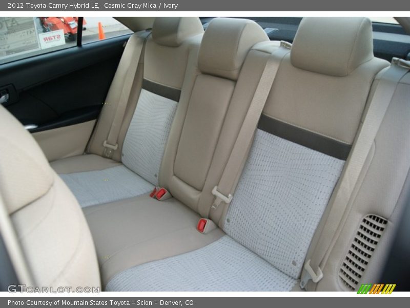 Cosmic Gray Mica / Ivory 2012 Toyota Camry Hybrid LE
