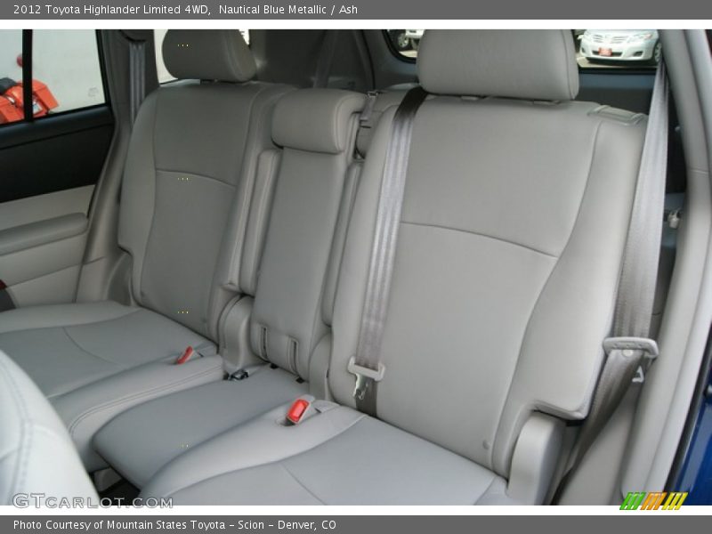Nautical Blue Metallic / Ash 2012 Toyota Highlander Limited 4WD