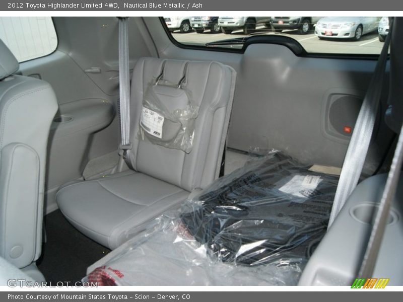 Nautical Blue Metallic / Ash 2012 Toyota Highlander Limited 4WD