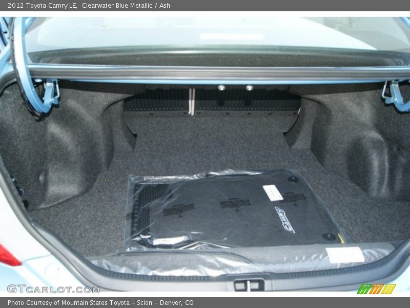 Clearwater Blue Metallic / Ash 2012 Toyota Camry LE