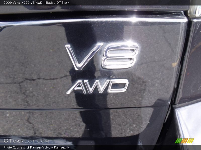 Black / Off Black 2009 Volvo XC90 V8 AWD