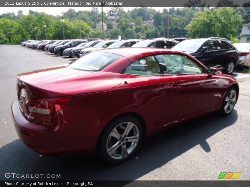 Matador Red Mica / Alabaster 2012 Lexus IS 250 C Convertible