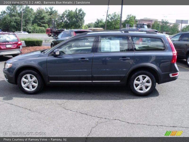 Barrents Blue Metallic / Sandstone 2009 Volvo XC70 3.2 AWD