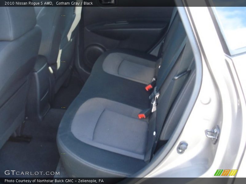 Gotham Gray / Black 2010 Nissan Rogue S AWD