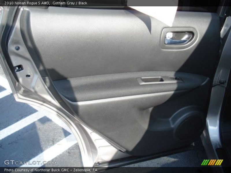 Gotham Gray / Black 2010 Nissan Rogue S AWD
