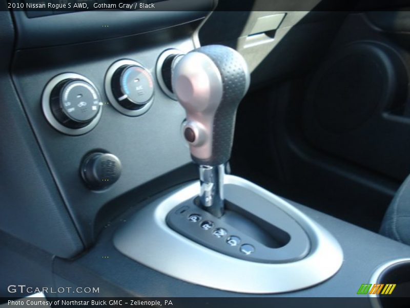 Gotham Gray / Black 2010 Nissan Rogue S AWD