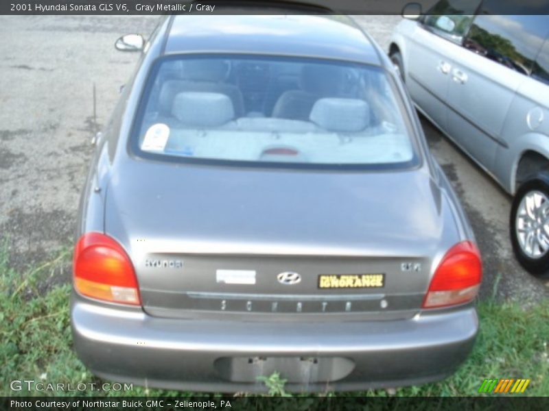 Gray Metallic / Gray 2001 Hyundai Sonata GLS V6