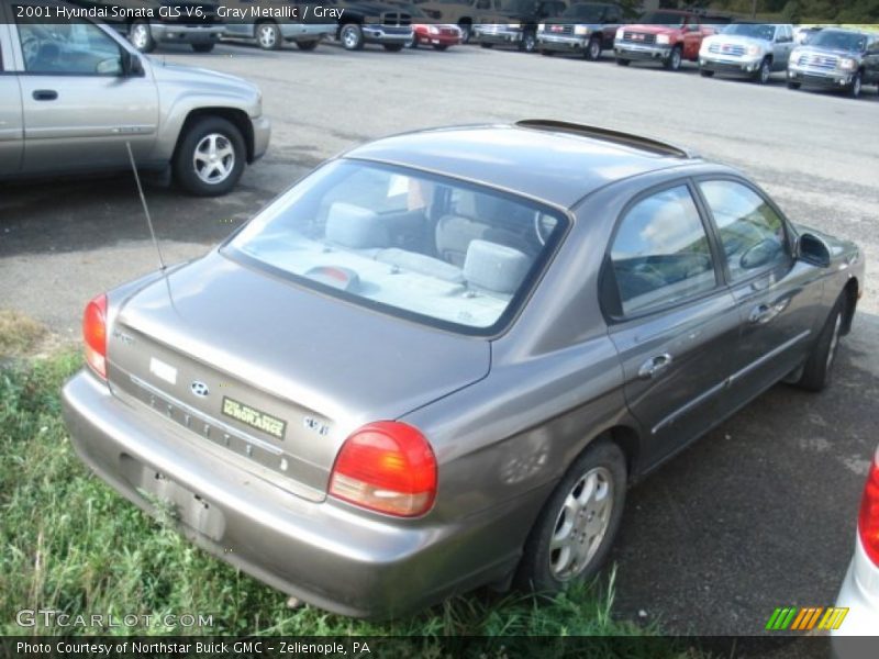 Gray Metallic / Gray 2001 Hyundai Sonata GLS V6
