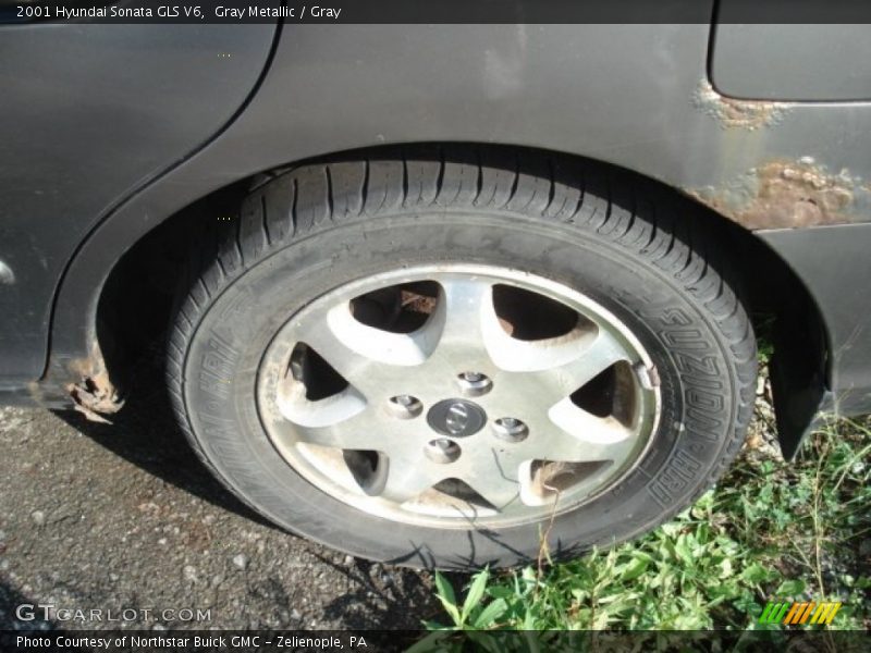 Gray Metallic / Gray 2001 Hyundai Sonata GLS V6