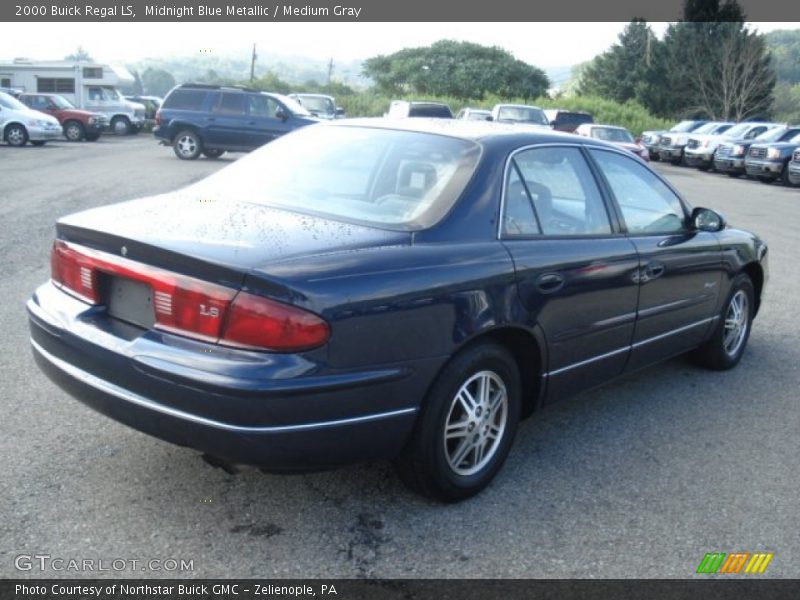 Midnight Blue Metallic / Medium Gray 2000 Buick Regal LS