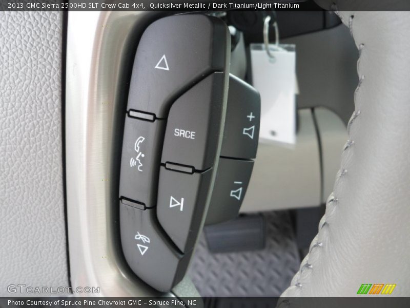Controls of 2013 Sierra 2500HD SLT Crew Cab 4x4