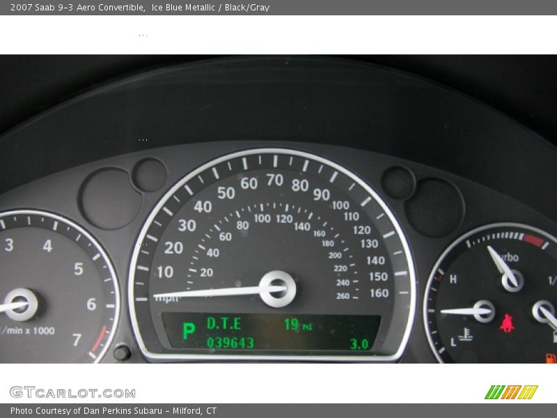  2007 9-3 Aero Convertible Aero Convertible Gauges