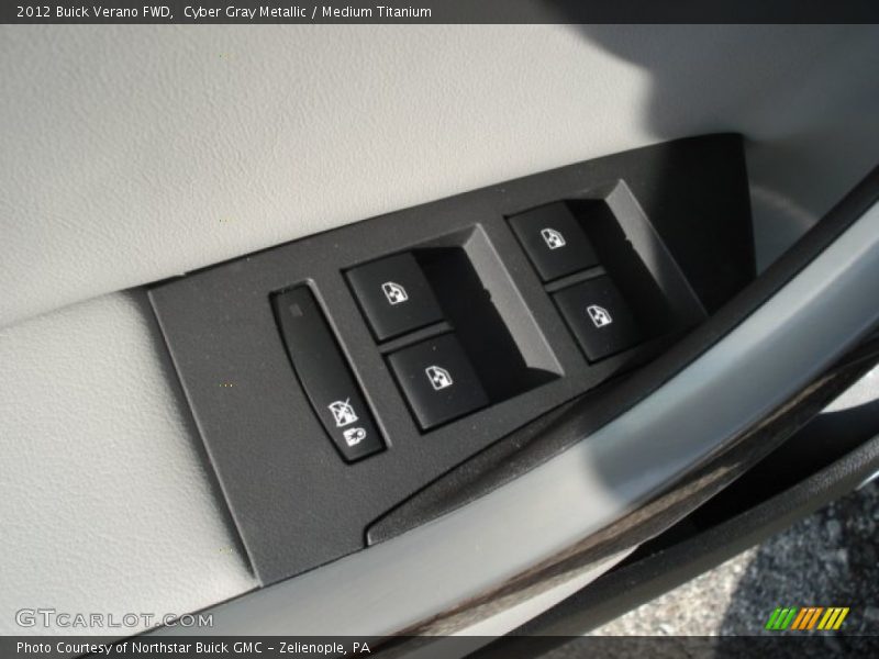 Cyber Gray Metallic / Medium Titanium 2012 Buick Verano FWD