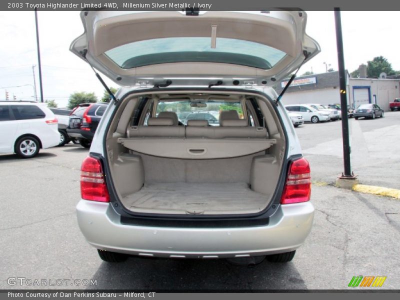 Millenium Silver Metallic / Ivory 2003 Toyota Highlander Limited 4WD