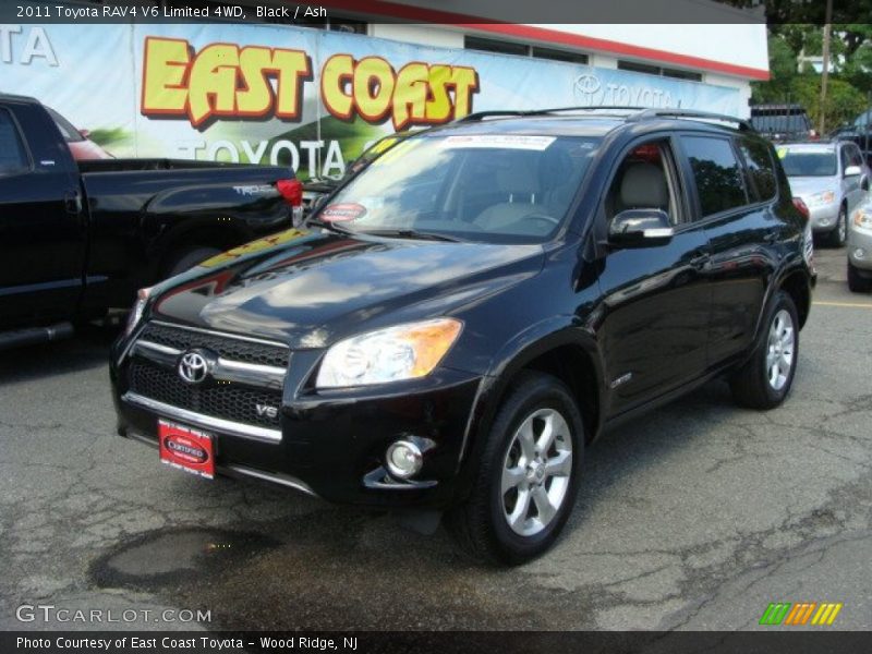 Black / Ash 2011 Toyota RAV4 V6 Limited 4WD