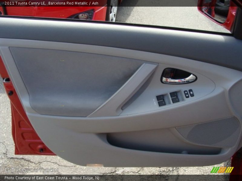 Barcelona Red Metallic / Ash 2011 Toyota Camry LE