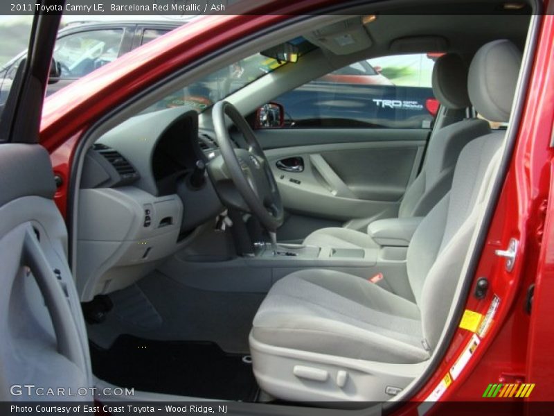 Barcelona Red Metallic / Ash 2011 Toyota Camry LE