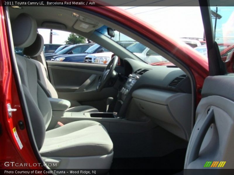 Barcelona Red Metallic / Ash 2011 Toyota Camry LE