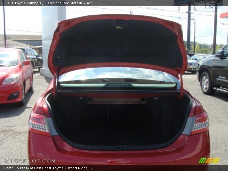 Barcelona Red Metallic / Ash 2011 Toyota Camry LE