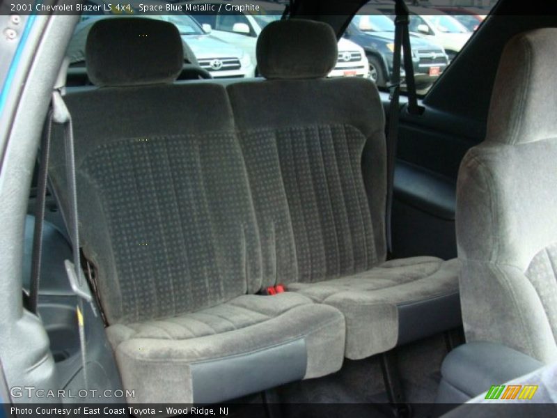 Space Blue Metallic / Graphite 2001 Chevrolet Blazer LS 4x4