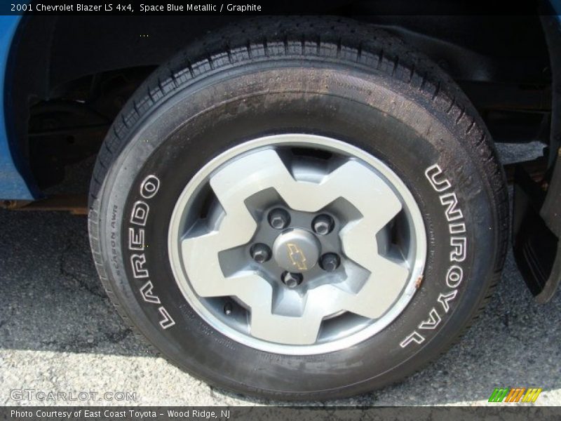 Space Blue Metallic / Graphite 2001 Chevrolet Blazer LS 4x4