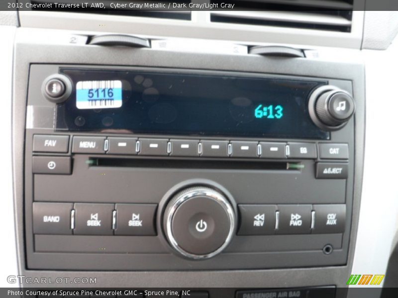 Audio System of 2012 Traverse LT AWD